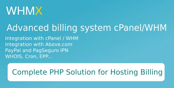 Complete register domain and billing for cPanel/WHM v1.0.4