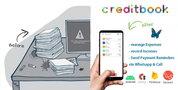 CreditBook v1.1 - Start Online Credit Android App - nulled