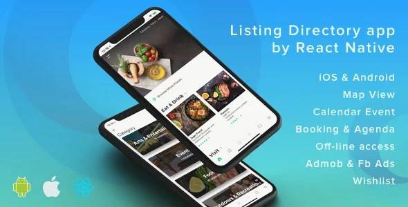 ListApp v1.7.3 - Listing Directory mobile app by React Native