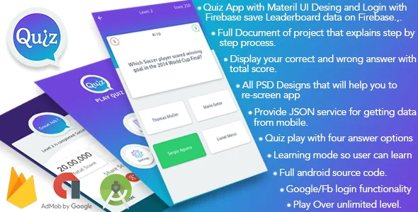Play Quiz (Material Design)