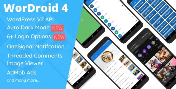 WorDroid v4.1 - Full Native WordPress Blog  App