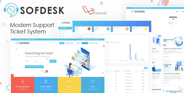 SofDesk v1.4 - Support Ticket and Knowledge base script