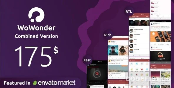 WoWonder Combined v2.0 - Chat Timeline And News Feed Application For WoWonder PHP script