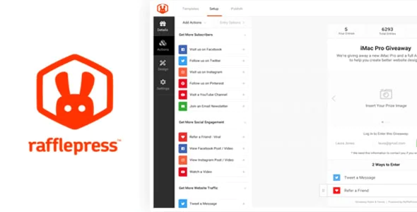 RafflePress Pro v1.12.17 - The Best WordPress Giveaway Plugin