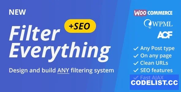 Filter Everything v1.8.7 - WordPress &amp; WooCommerce products Filter