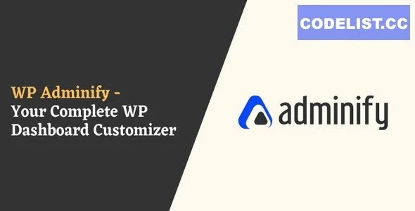 WP Adminify Pro v4.0.2.0 - Powerhouse Toolkit for WordPress Dashboard