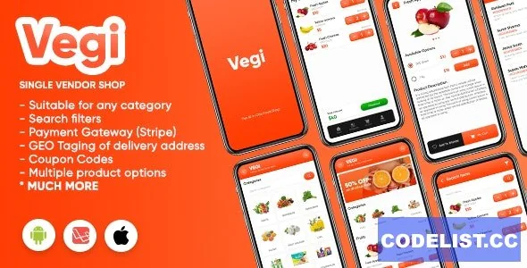 Vegi - The Ultimate Grocery - Food - Milk Ordering app 4 August 2021