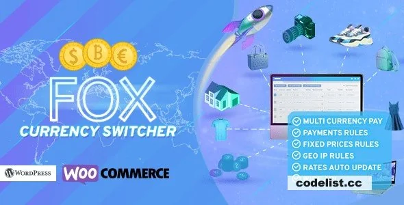 FOX v2.4.2.3 - Currency Switcher Professional for WooCommerce