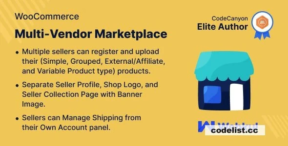 WordPress WooCommerce Multi Vendor Marketplace Plugin v5.6.1
