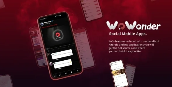 Mobile Native Social Timeline Applications v2.5.5.1 - For WoWonder Social PHP Script