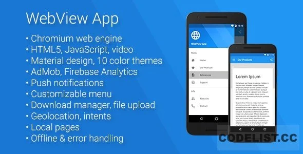 Universal Android WebView App v2.6.0