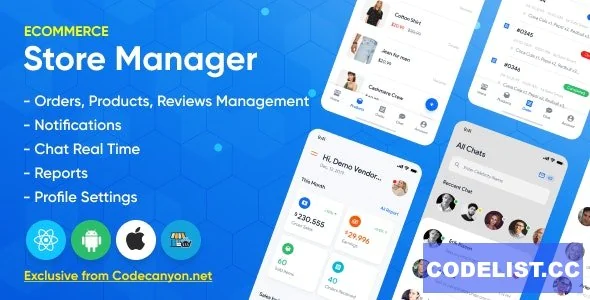 Store Manager v1.2.0 - React Native Application for Wordpress Woocomerce