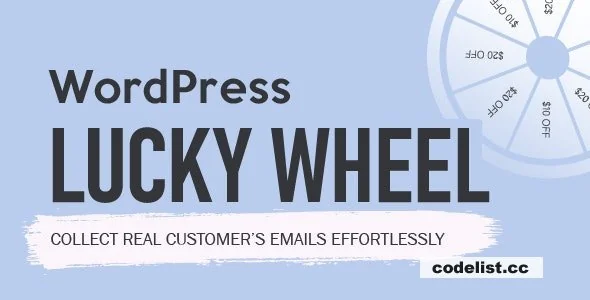 WordPress Lucky Wheel v1.3.4 - Lucky Wheel Spin and Win
