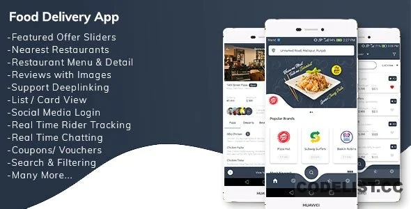 Restaurant Food Delivery App with Delivery Boy v1.0