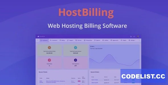 HostBilling - Web Hosting Billing &amp; Automation Software 3 August 2021
