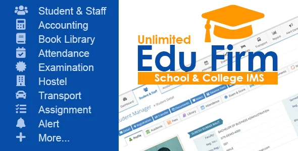 Unlimited Edu Firm School & College Information Management System