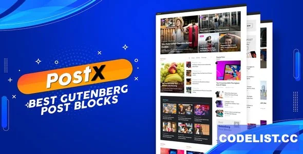 PostX Pro v1.6.9 - Gutenberg Post Blocks