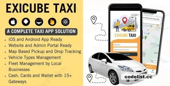 Exicube Taxi App v3.5.0