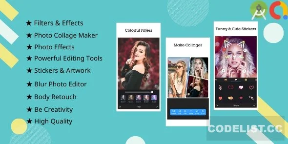 Picee v1.0 - Photo Editor, Collage Maker