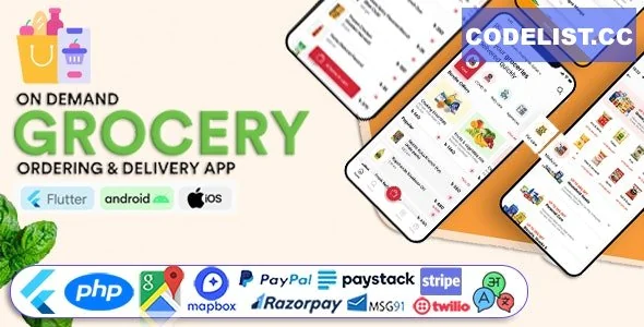 GoGrocer v1.7.5 - Grocery Vegetable Store Delivery Mobile App with Admin Panel - nulled