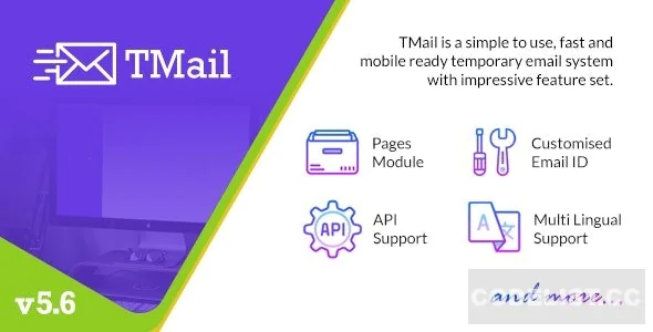 TMail v5.6 - Multi Domain Temporary Email System