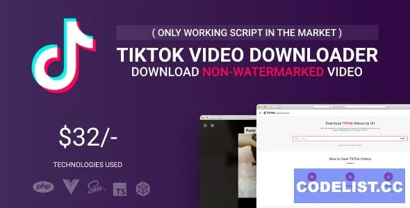 TikTok Video Downloader Without Watermark &amp; Music Extractor v2.3.8 - nulled