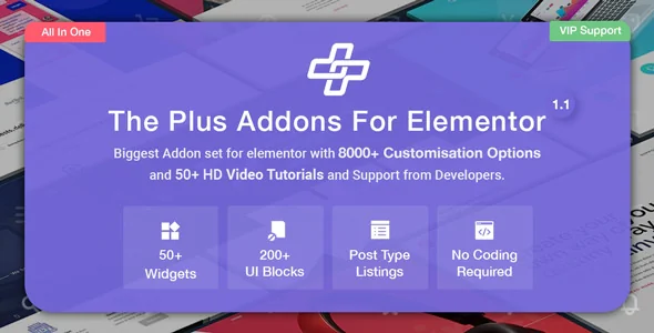 The Plus v6.1.0 - Addon for Elementor