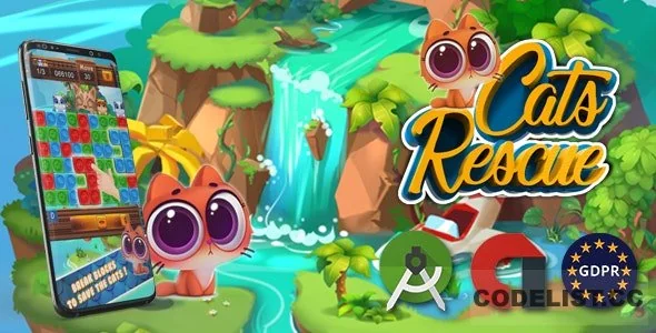 cats rescue (Android Studio+Admob+GDPR) - 3 september 2020