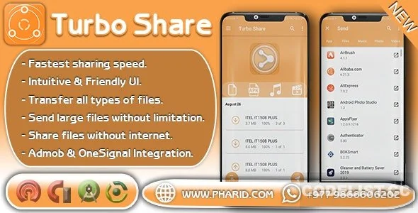 Turbo Share v1.6 - ShareIt Clone | Ultimate Transfer & Share