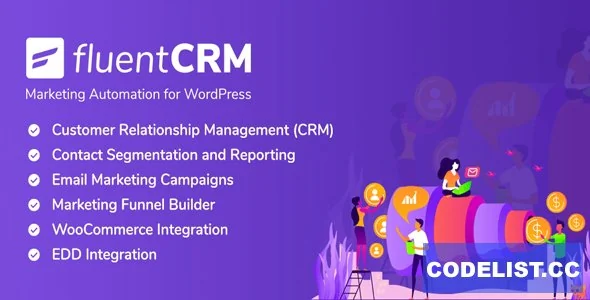 FluentCRM v2.9.3.0 - Marketing Automation For WordPress