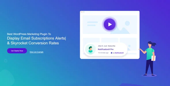 NotificationX v3.0.1 - Best WordPress Marketing Plugin