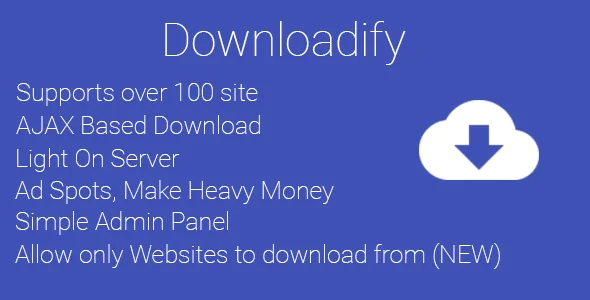 Downloadify - Video Downloader v1.0