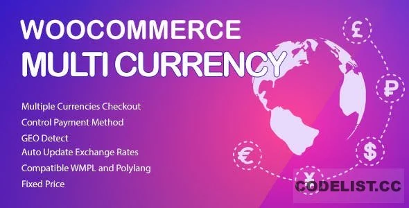 Curcy v2.3.6 - WooCommerce Multi Currency - Currency Switcher