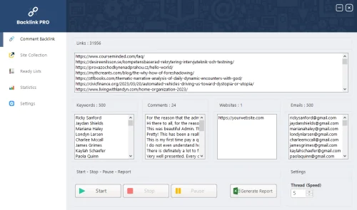 Backlink PRO Free Download