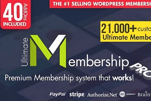 Ultimate Membership Pro WordPress Plugin v13.6