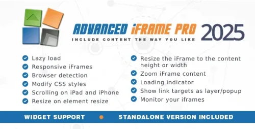 Advanced iFrame Pro v2025.9
