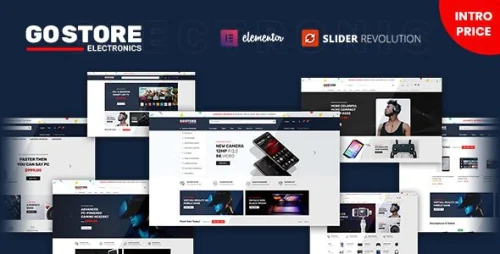 GoStore 1.6.6 – Elementor WooCommerce WordPress Theme