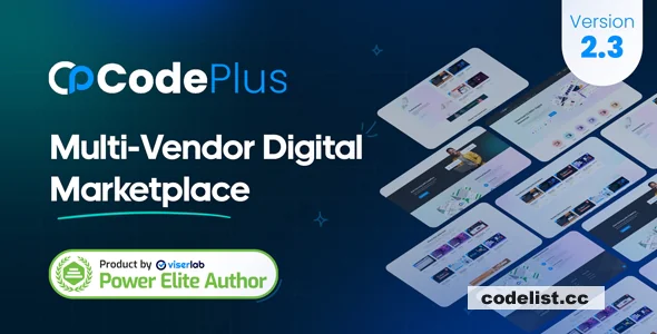 CodePlus v2.3 - Multi Vendor Digital Marketplace - nulled