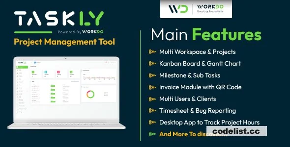 TASKLY v7.1 – Project Management Tool - nulled