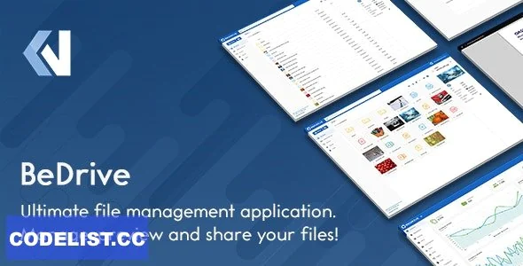 BeDrive v3.1.8 - File Sharing and Cloud Storage
