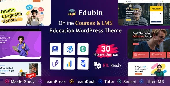 Edubin 9.5.4 – Education WordPress Theme