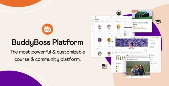 BuddyBoss Platform Pro 2.10.1 + BuddyBoss Theme 2.15.1 + App 2.2.90