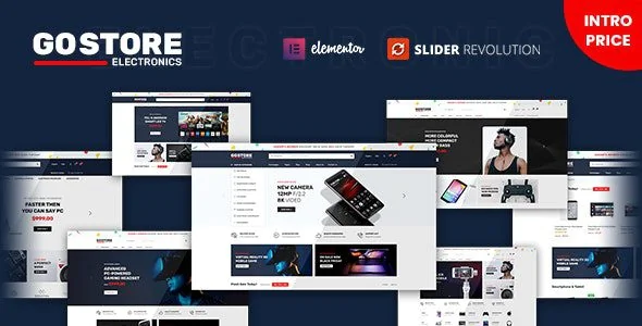 GoStore 1.6.6 – Elementor WooCommerce WordPress Theme
