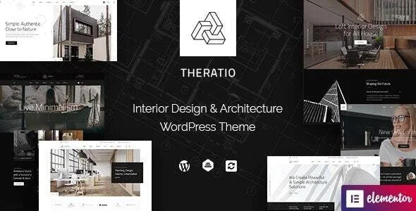 Theratio 1.3.8.6 – Architecture & Interior Design Elementor WordPress Theme
