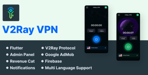 More information about "V2Ray VPN – Flutter V2ray Protocol VPN App"