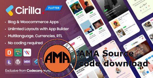 More information about "Cirilla v4.2.4 - Multipurpose Flutter App For Wordpress & Woocommerce"