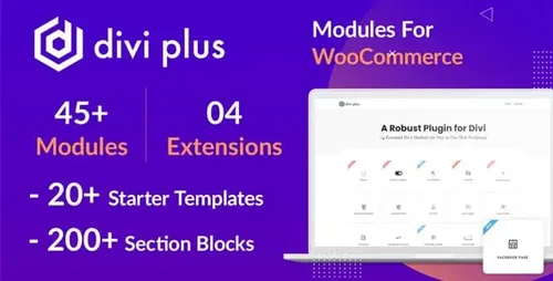More information about "Divi Plus v1.14.0 - 50+ Powerful Modules for Divi Theme"