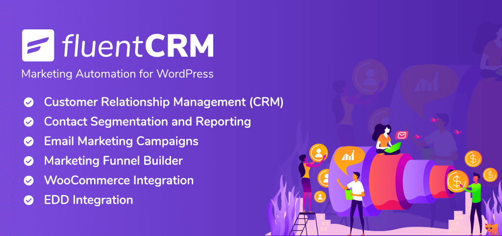 FluentCRM v2.9.60 - Marketing Automation For WordPress