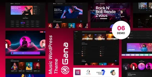 More information about "Gana v1.0.3 - Music and Event WordPress Theme"