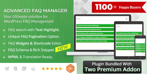 More information about "BWL Advanced FAQ Manager"